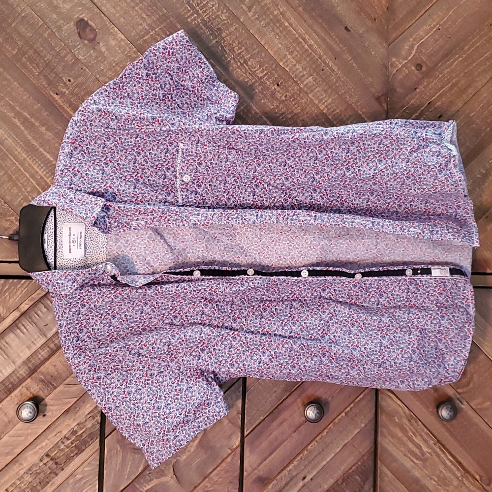 Button down - floral print